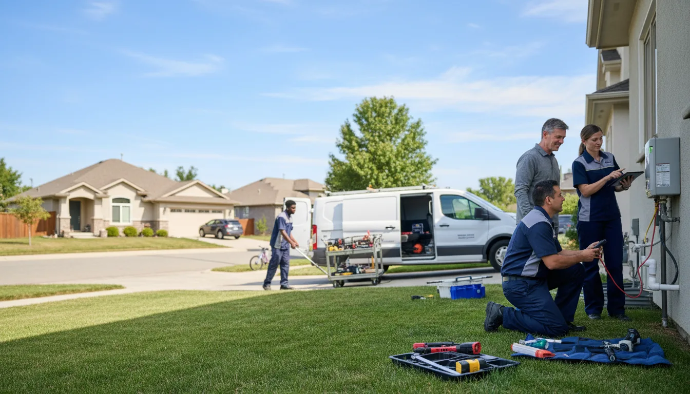 Tankless water heater service in Lawndale, CA